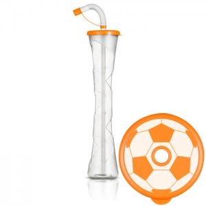 Flat ball cup 400 ml Orange