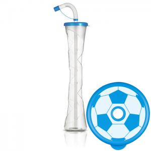 Flat ball cup 400 ml Blau