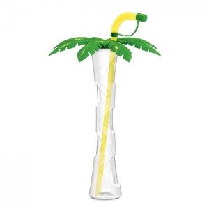 Palm tree cup 400 ml Gelber Halm